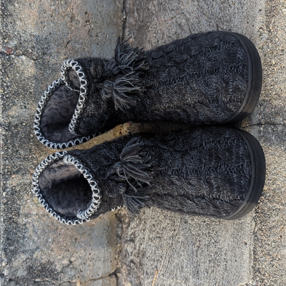 Muk Luks Cozy Ankle Booties Slippers